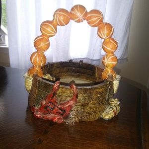 Basketball decoration